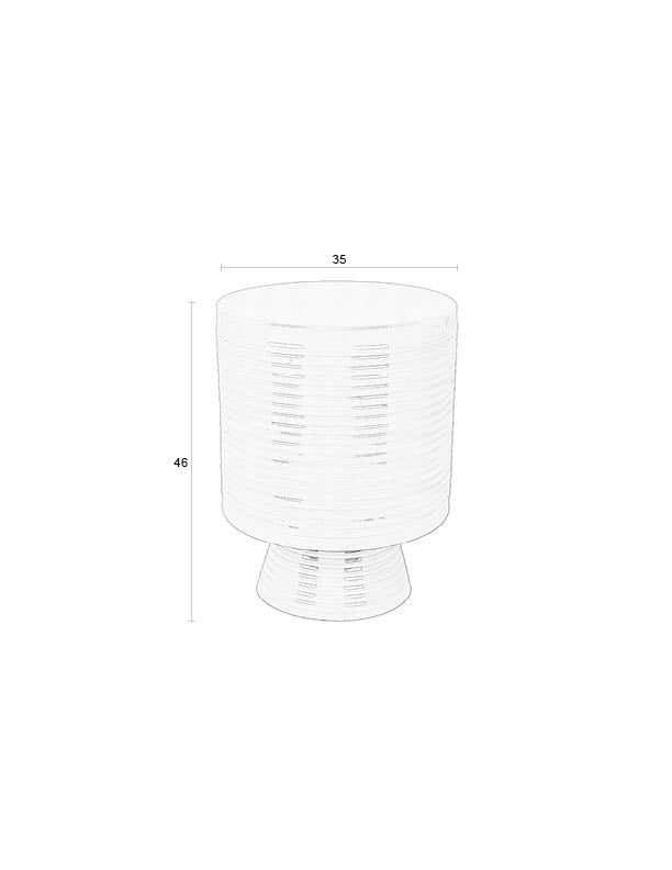 Sven Bijzettafel Ivoor S